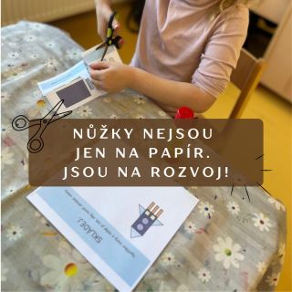 ✂️ Děti a nůžky: Proč je stříhání tak důležité? Možná máš doma nůžky někde vysoko na poličce a říkáš si: „Tohle ještě není...